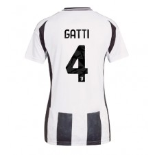 Juventus Federico Gatti #4 Hemmatröja Dam 2024-25 Korta ärmar